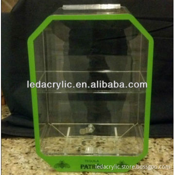 Patron Tequila Acrylic Store Countertop Shelf Display